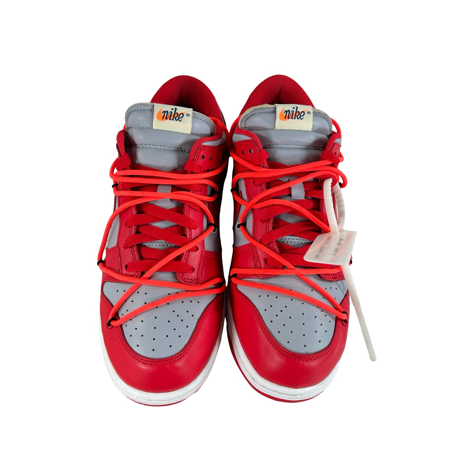 CT0856 600 Dunk Low Off-White Red [USED] - 9 M (Used2)