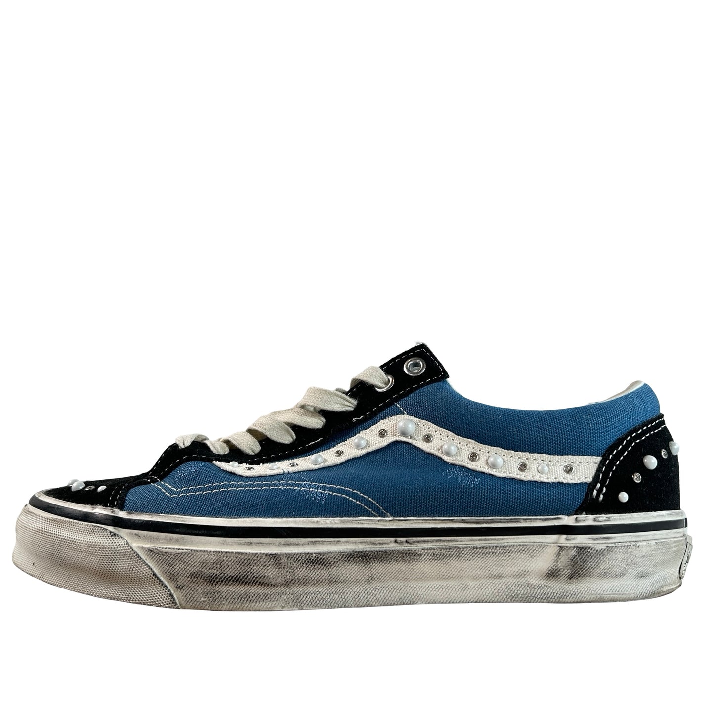 VN000E8VYA6 Vans LX Old Skool 36 Pearlized Pack Black Navy [USED] - 11 M (Used3)