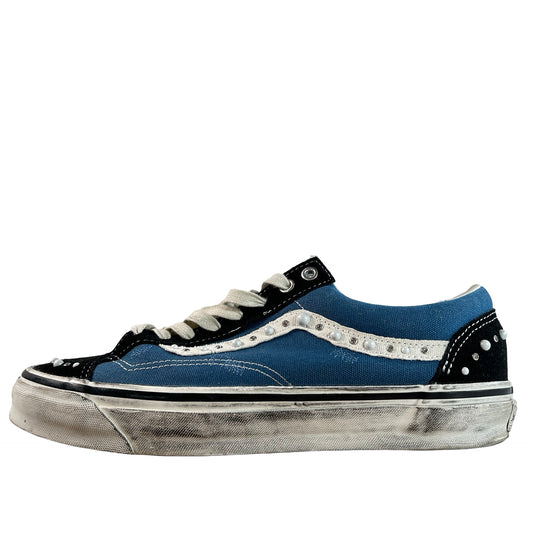 VN000E8VYA6 Vans LX Old Skool 36 Pearlized Pack Black Navy [USED] - 11 M (Used3)