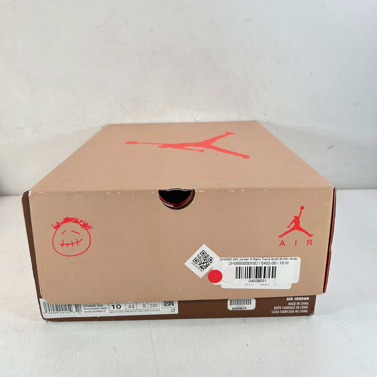 DH0690 200 Jordan 6 Retro Travis Scott British Khaki [CONDITIONAL] - 10 M