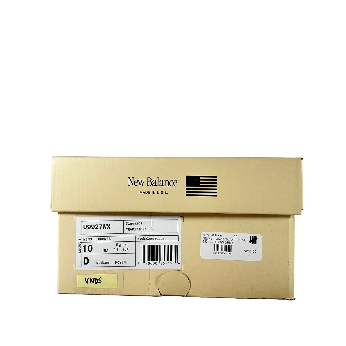 U9927WX New Balance 992 MiUSA Shadow Grey [USED] - 10 M (VNDS)