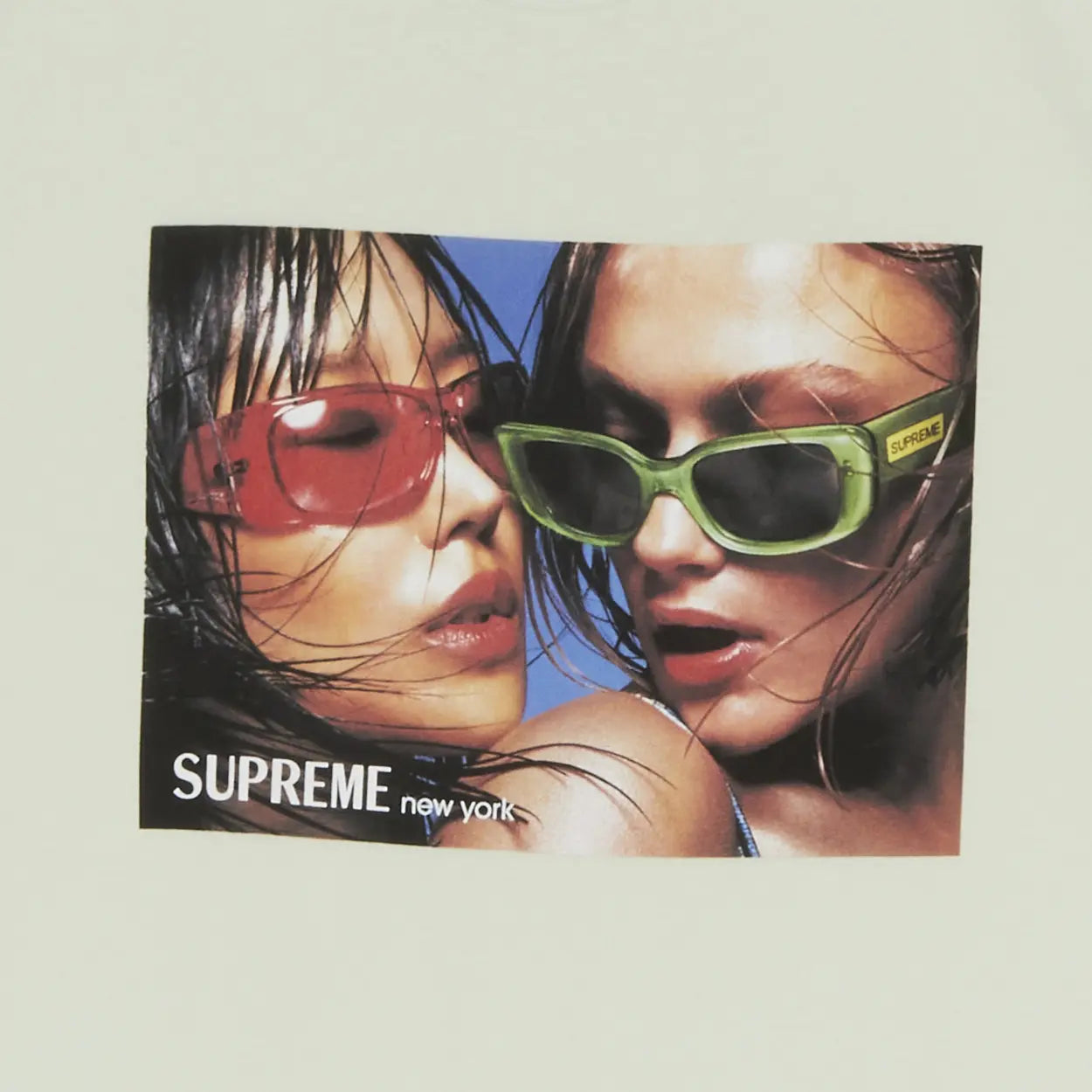Supreme Eyewear Tee 'Pale Green' [USED] - L (Used)