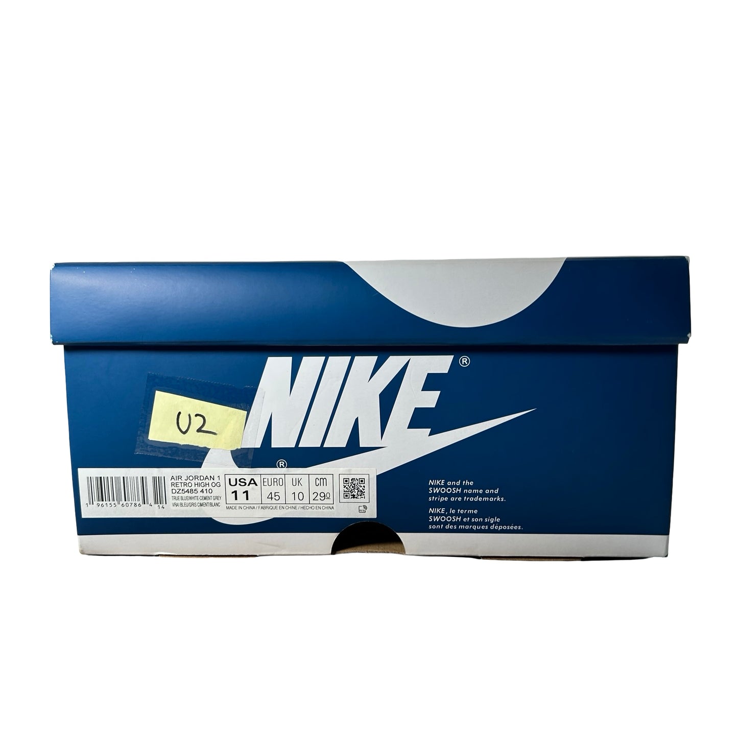 DZ5485 410 Jordan 1 Retro High OG True Blue [USED] - 11 M (Used2)