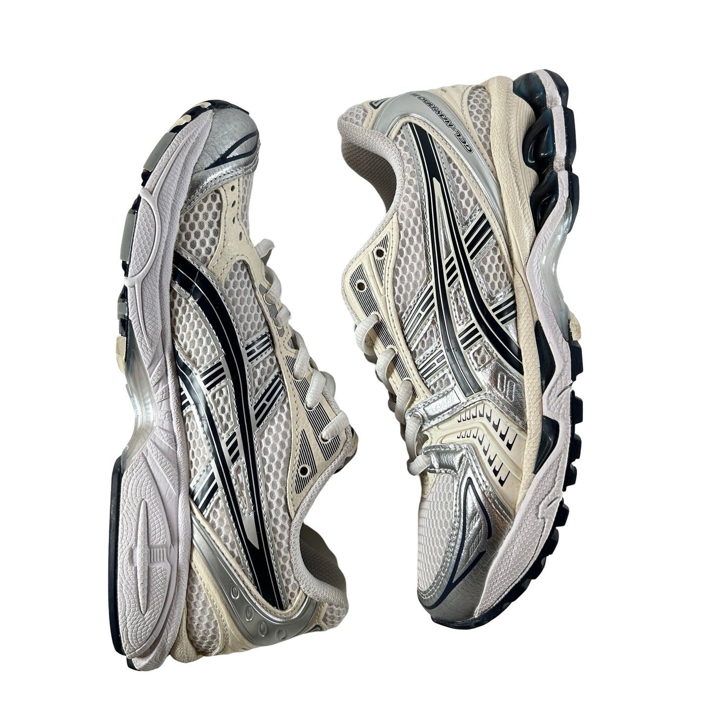 1202A056 109 ASICS Gel-Kayano 14 Blanco Medianoche (Mujeres)