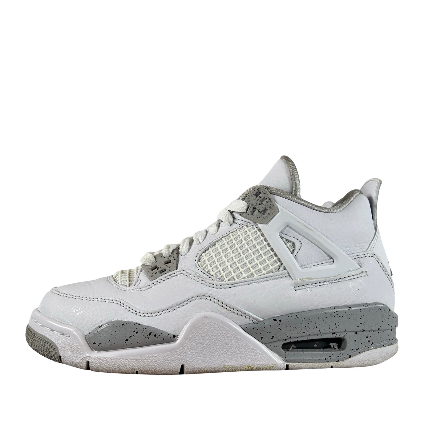 DJ4699 100 Jordan 4 Retro White Oreo (2021) (GS) [USED] - 5 Y (VNDS2)