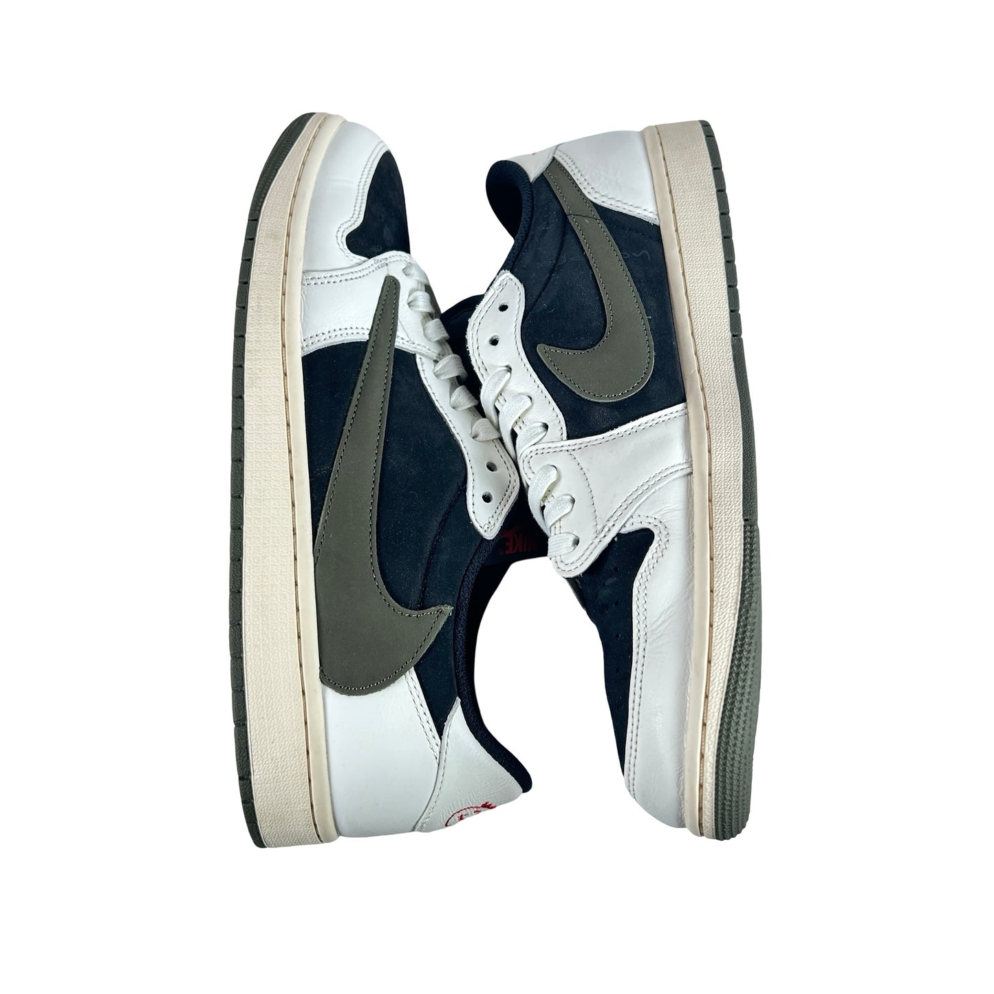 DZ4137 106 Jordan 1 Retro Low OG SP Travis Scott Olive (W) [USED] - 13 W (Used6)