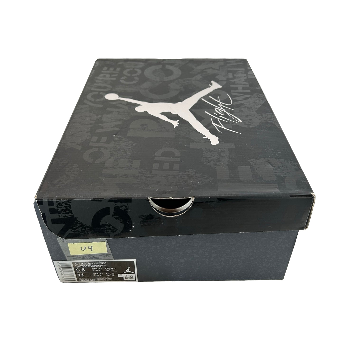 FQ8138 002 Jordan 4 Retro Fear (2024) [USED] - 9.5 M (Used4)
