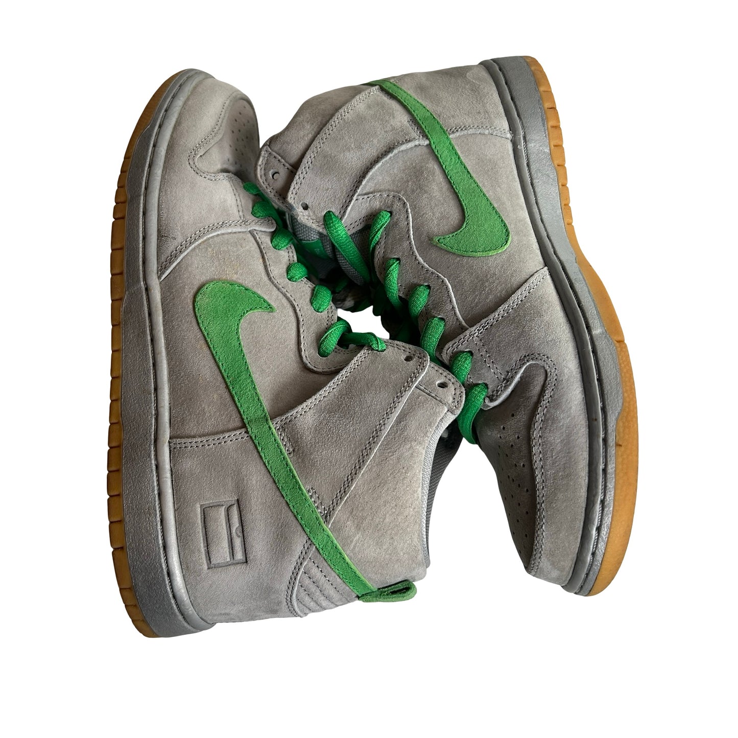313171 039 Nike SB Dunk High Silver Box [USED] - 9.5 M (Used)