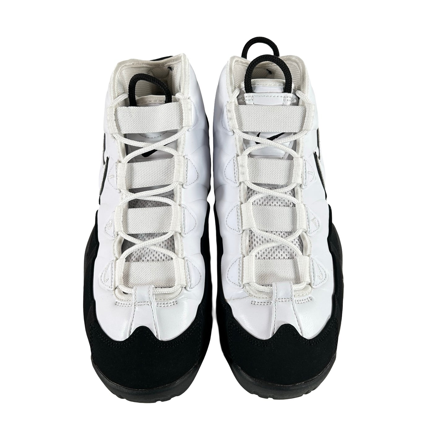311090 100 Nike Air Max Uptempo 95 White Black Teal [USED] - 10 M (Used)