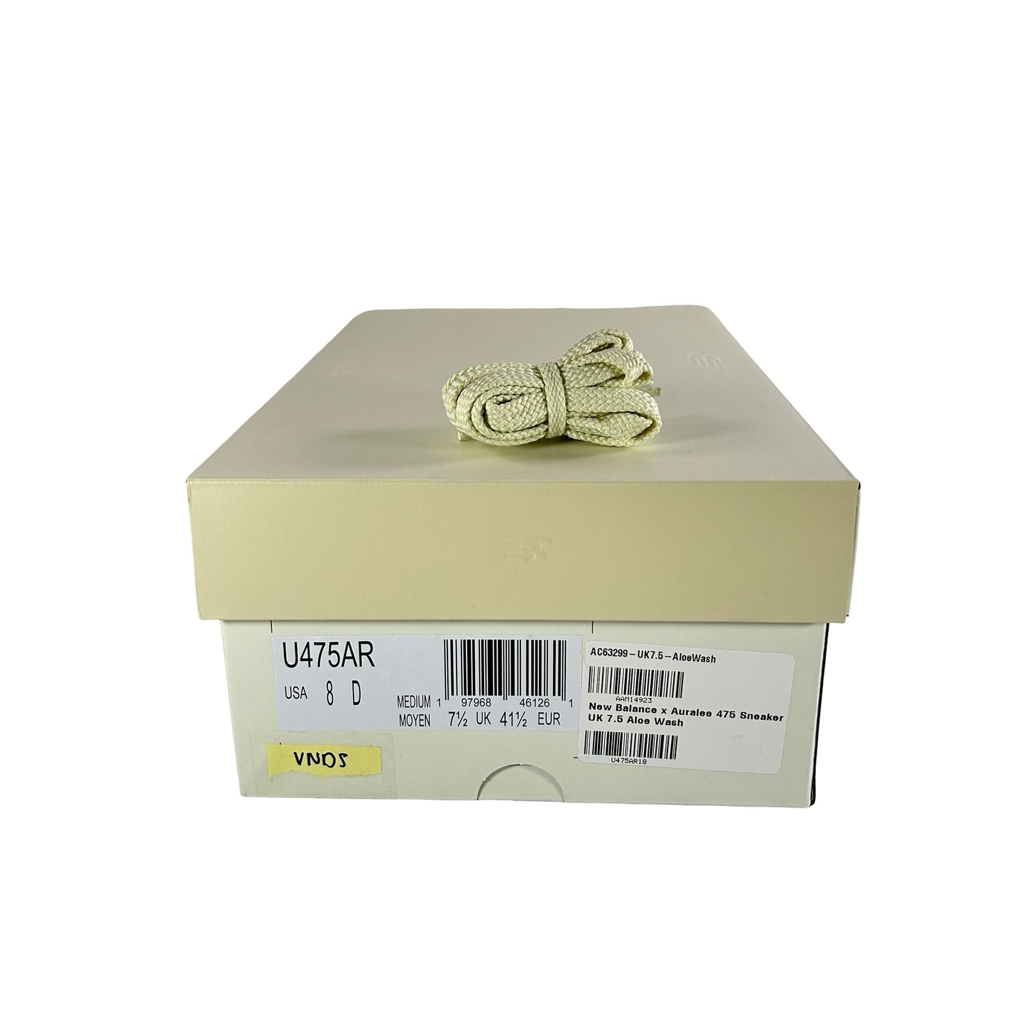 U475AR New Balance 475 AURALEE Light Volt [USED] - 8 M (VNDS)