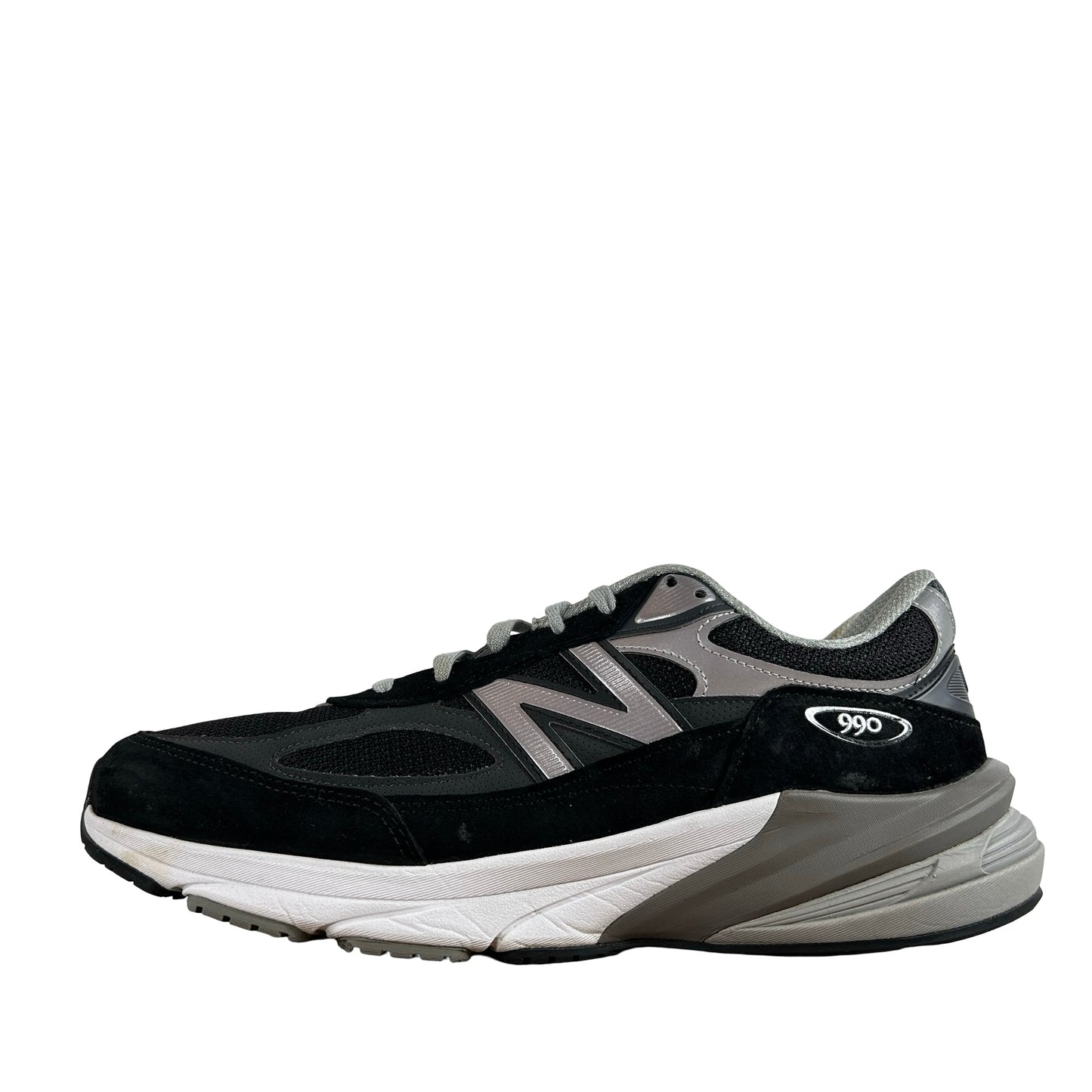 M990BK6 New Balance 990v6 MiUSA Black Grey White [USED] - 11 M (Used2)