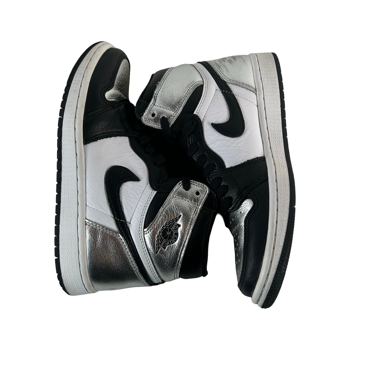 CD0461 001 Jordan 1 Retro High Silver Toe (Women's) [USED] - 6 W (Used) (No Box)