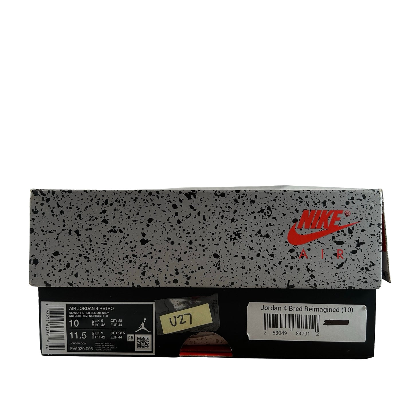 FV5029 006 Jordan 4 Retro Bred Reimagined [USED] - 10 M (Used27)