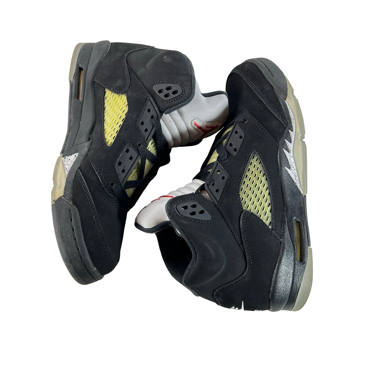 845036 003 Jordan 5 Retro Black Metallic (2016) (GS) [USED] - 7 Y (Used)