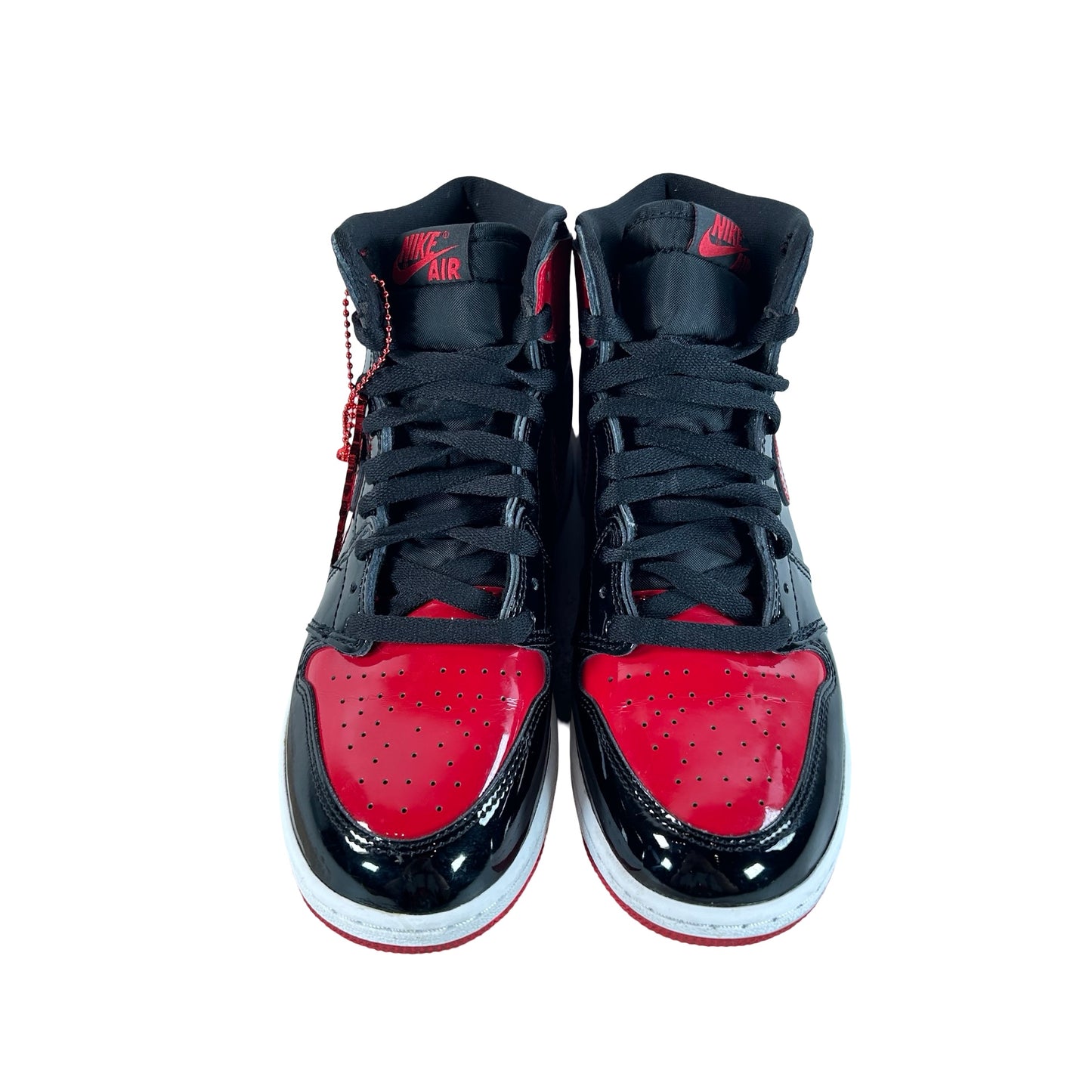575441 063 Jordan 1 Retro High OG Patent Bred (GS) [USED] - 7 Y (Used3) (No Box3)