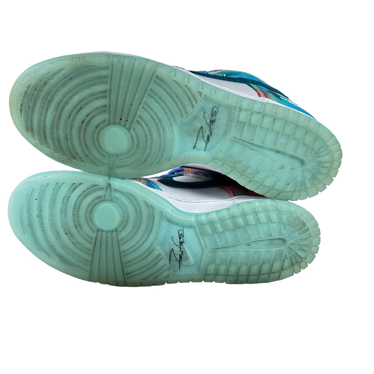 HF6061 400 Nike SB Dunk Low Futura Laboratories Bleached Aqua [USED] - 9 M (Used4)