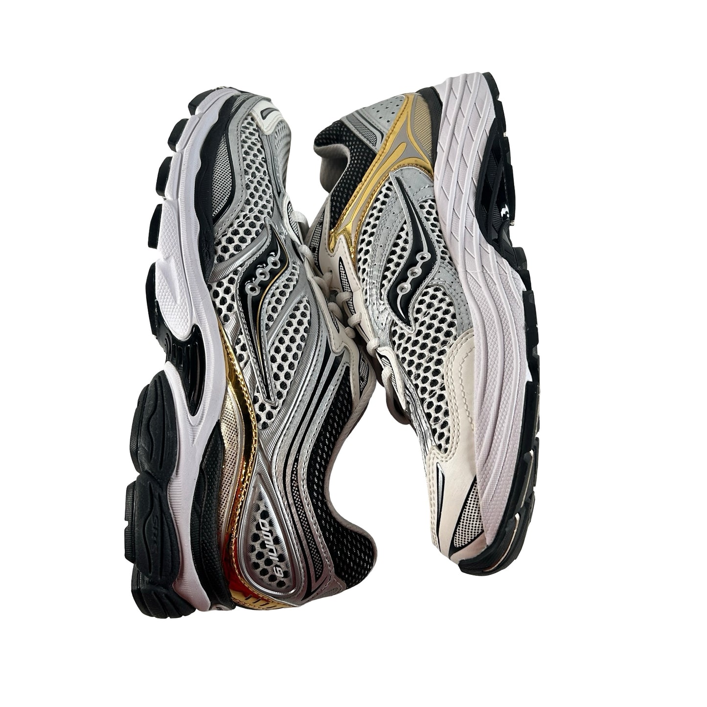 S70739 9 Saucony ProGrid Omni 9 Silver Gold [USED] - 8.5 M (Used)