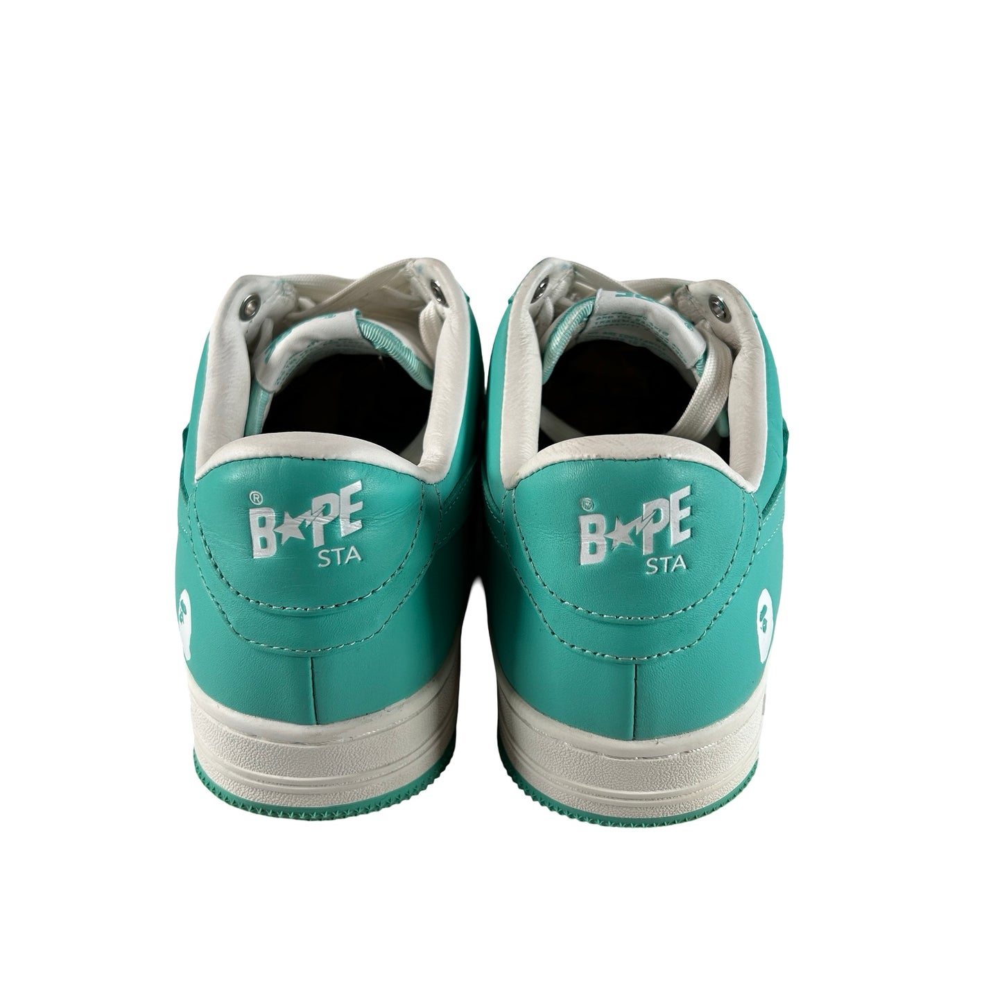 1I70 291 006 A Bathing Ape Bape Sta White Green (2022) [USED] - 10 M (Used)