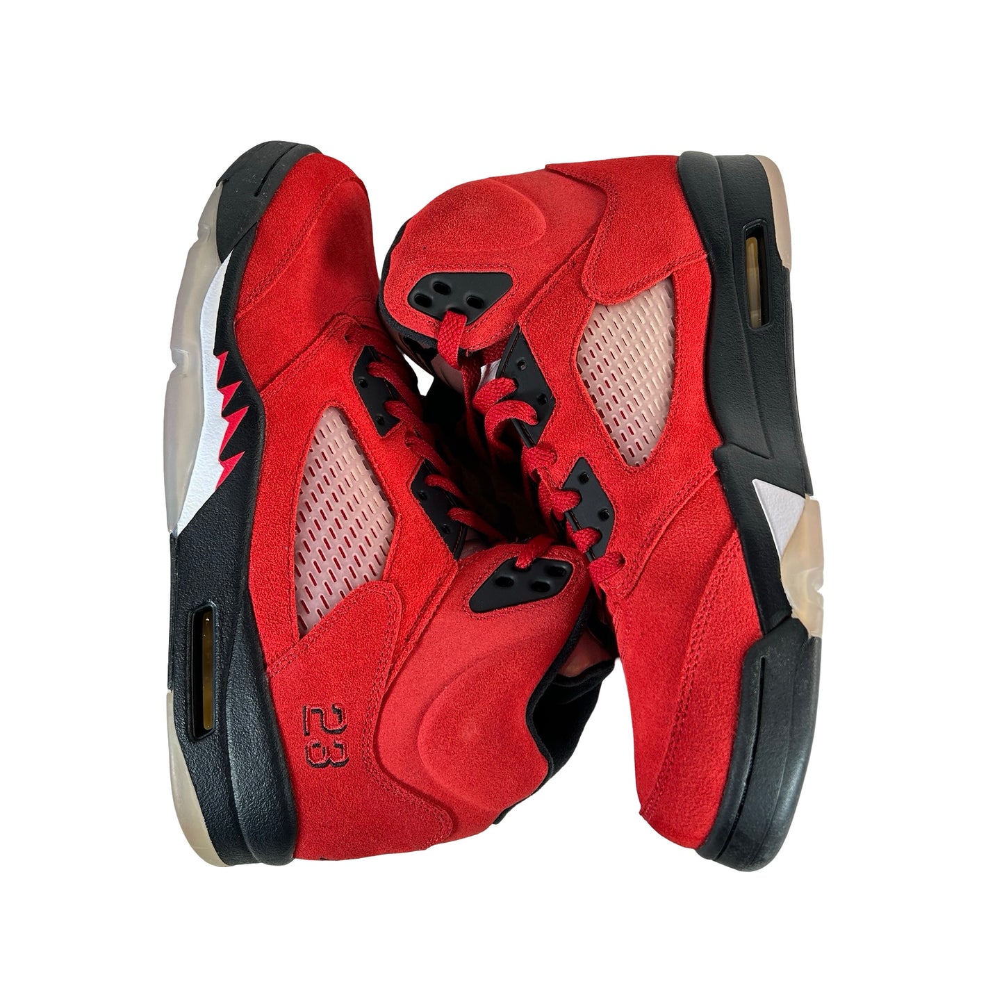 DD0587 600 Jordan 5 Raging Bull Red (2021) - 11 M (Yellowing)