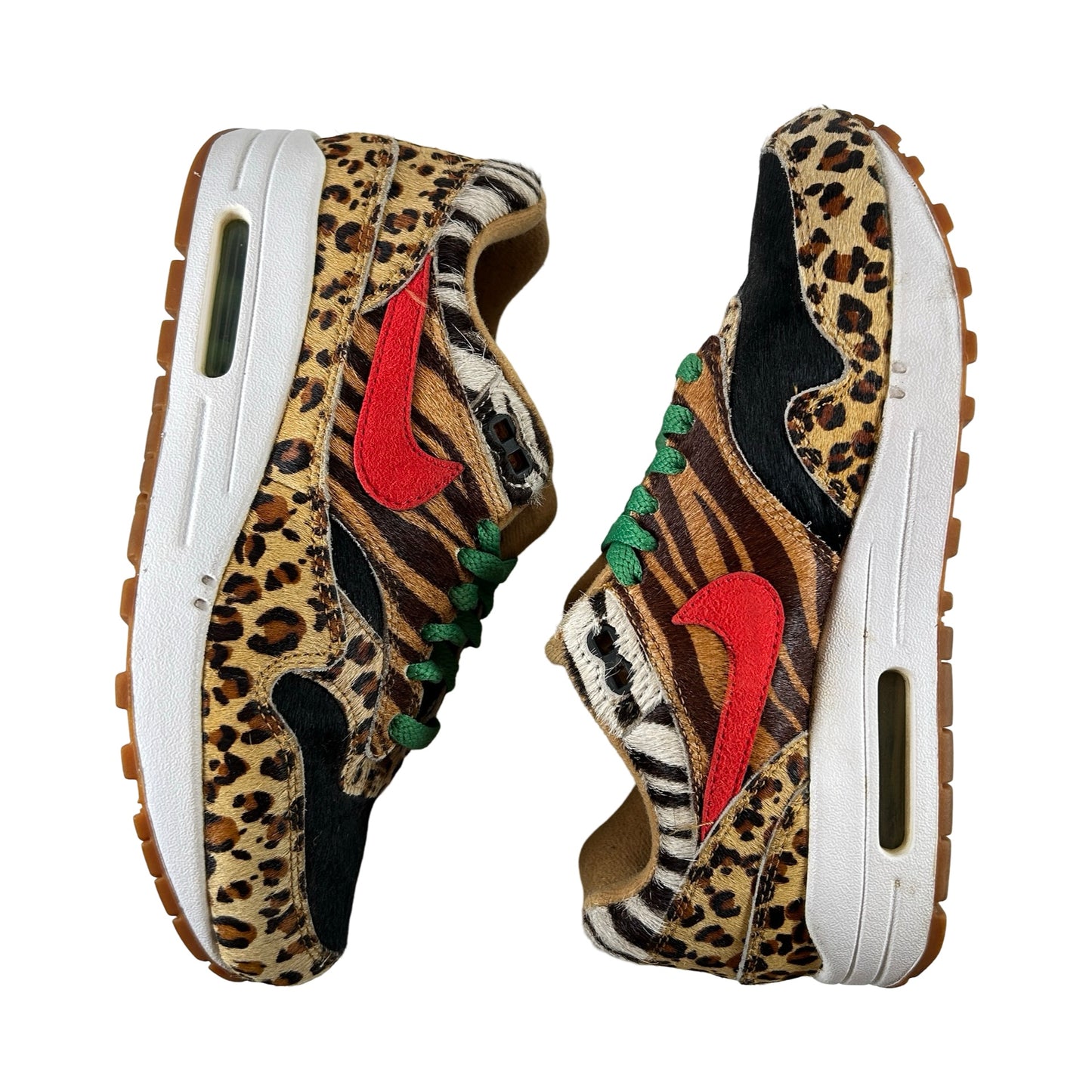 AQ0928 700 Nike Air Max 1 Atmos Animal Pack 2.0 (All Black Box) (2018) [USED] - 5 (Used) (No Box)