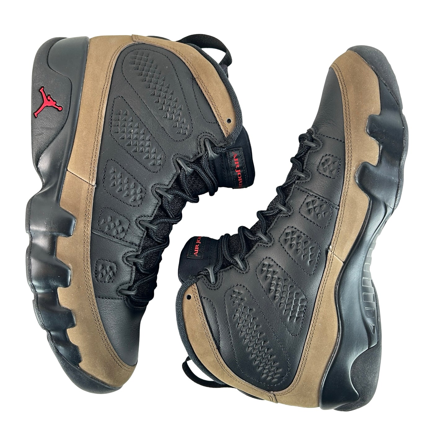 HV4794 030 Air Jordan 9 Retro Olive (2024) [USED] - 10 M (Used2)