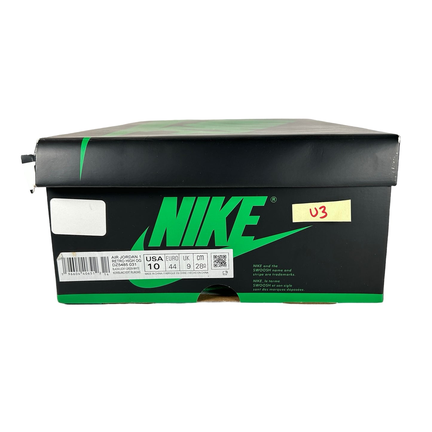 DZ5485 031 Jordan 1 Retro High OG Lucky Green [USED] - 10 M (Used3)