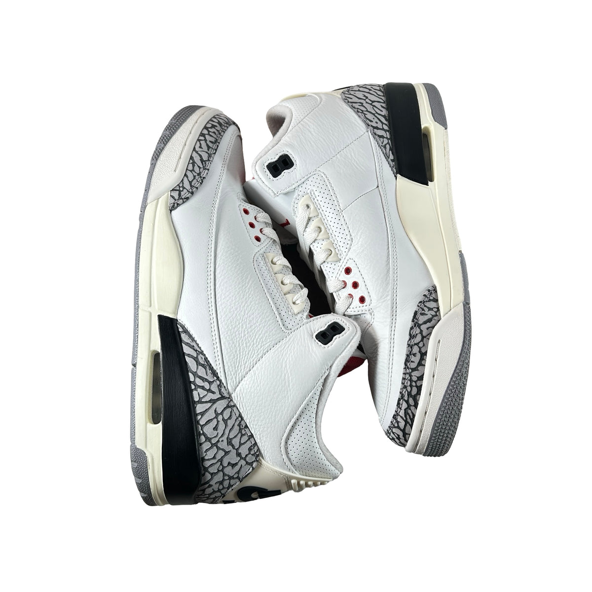 DN3707 100 Jordan 3 Retro White Cement Reimagined [USED] - 10 M (Used41)
