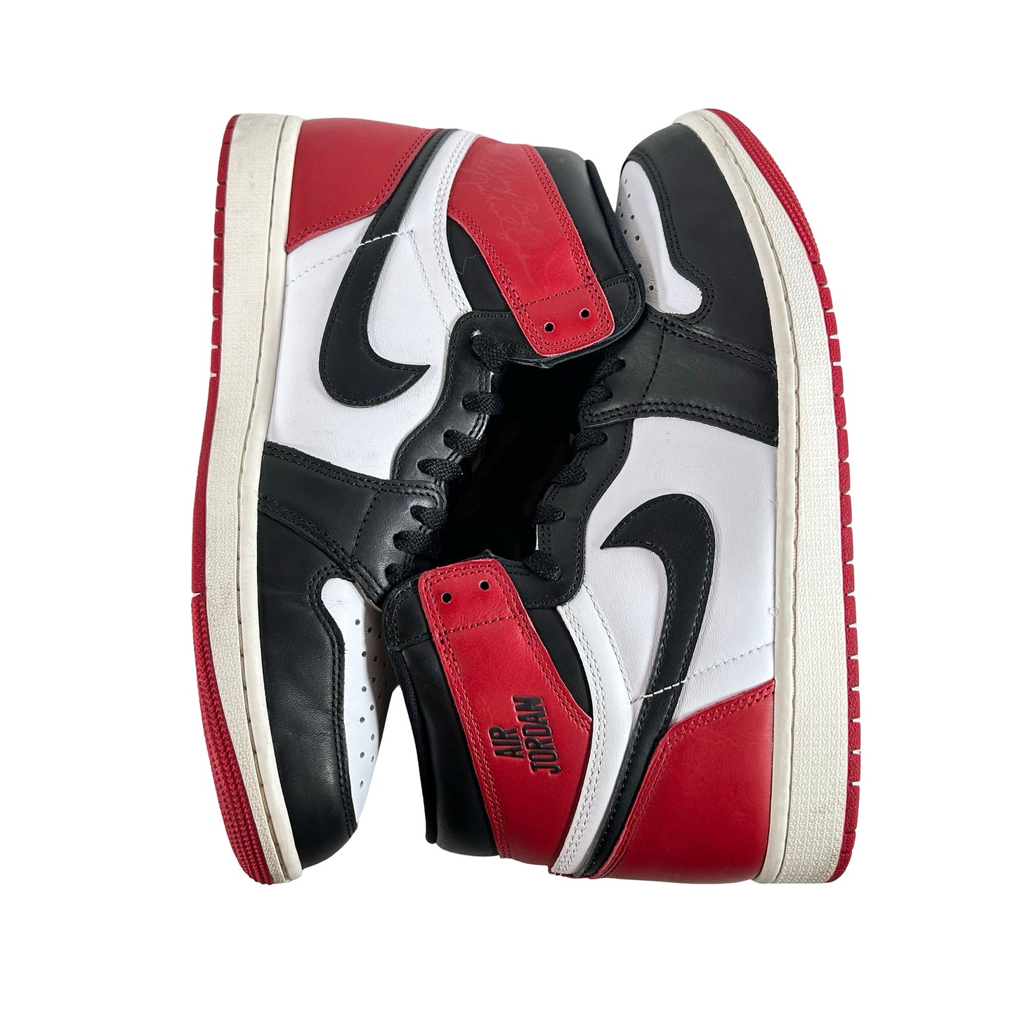 DZ5485 106 Air Jordan 1 High OG Black Toe Reimagined [USED] - 10.5 M (Used11)