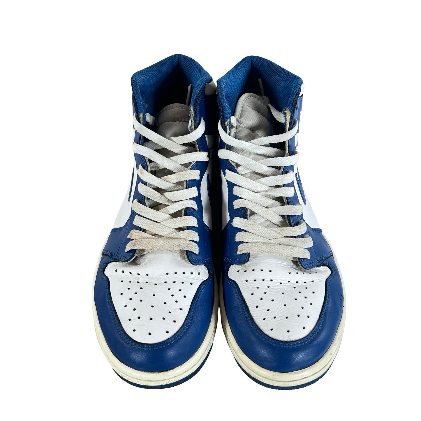 555088 127  Jordan 1 Retro Storm Blue [USED] - 10 M (Used) (No Box)