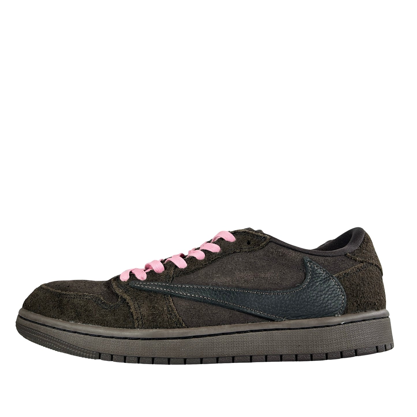 DM7866 202 Jordan 1 Retro Low OG SP Travis Scott Velvet Brown [USED] - 8.5 M (Used)
