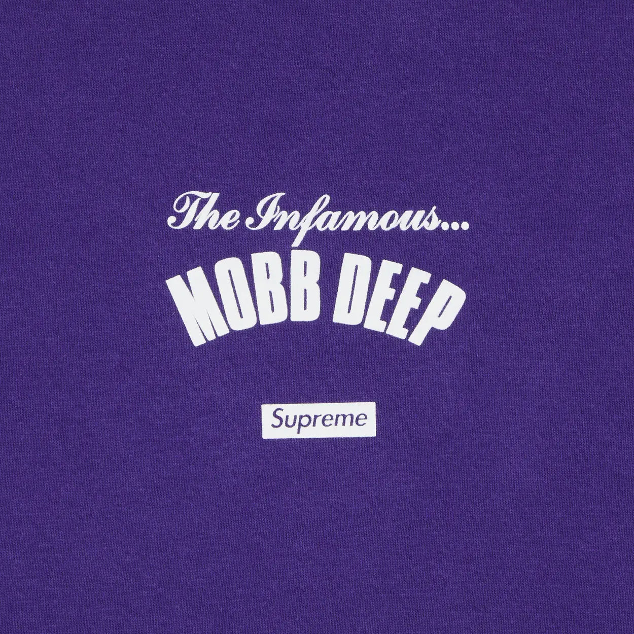 Supreme Mobb Deep Dragon Tee Purple