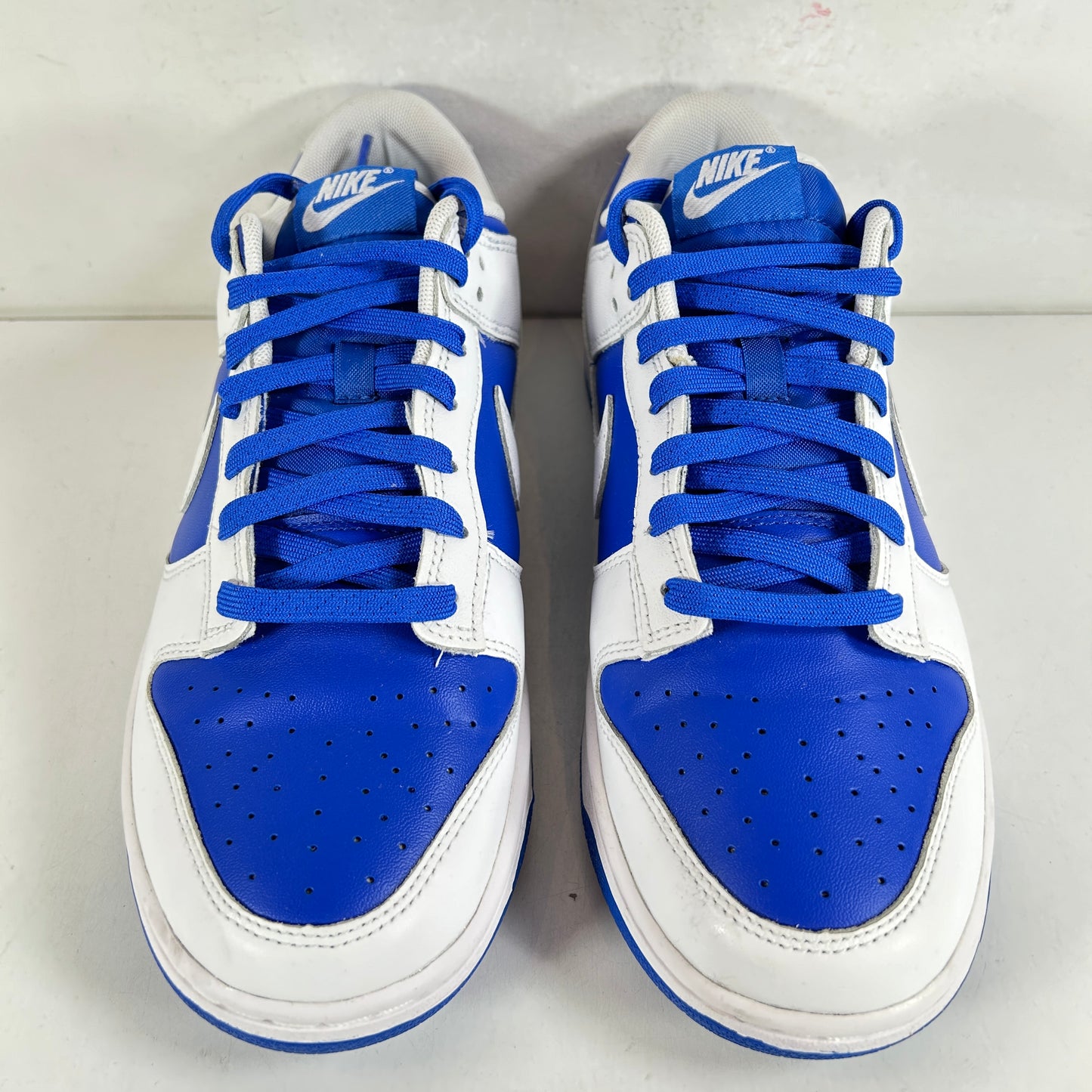 DD1391 401 Nike Dunk Low Racer Blue White [USED] - 9 M (Used) (No Box)