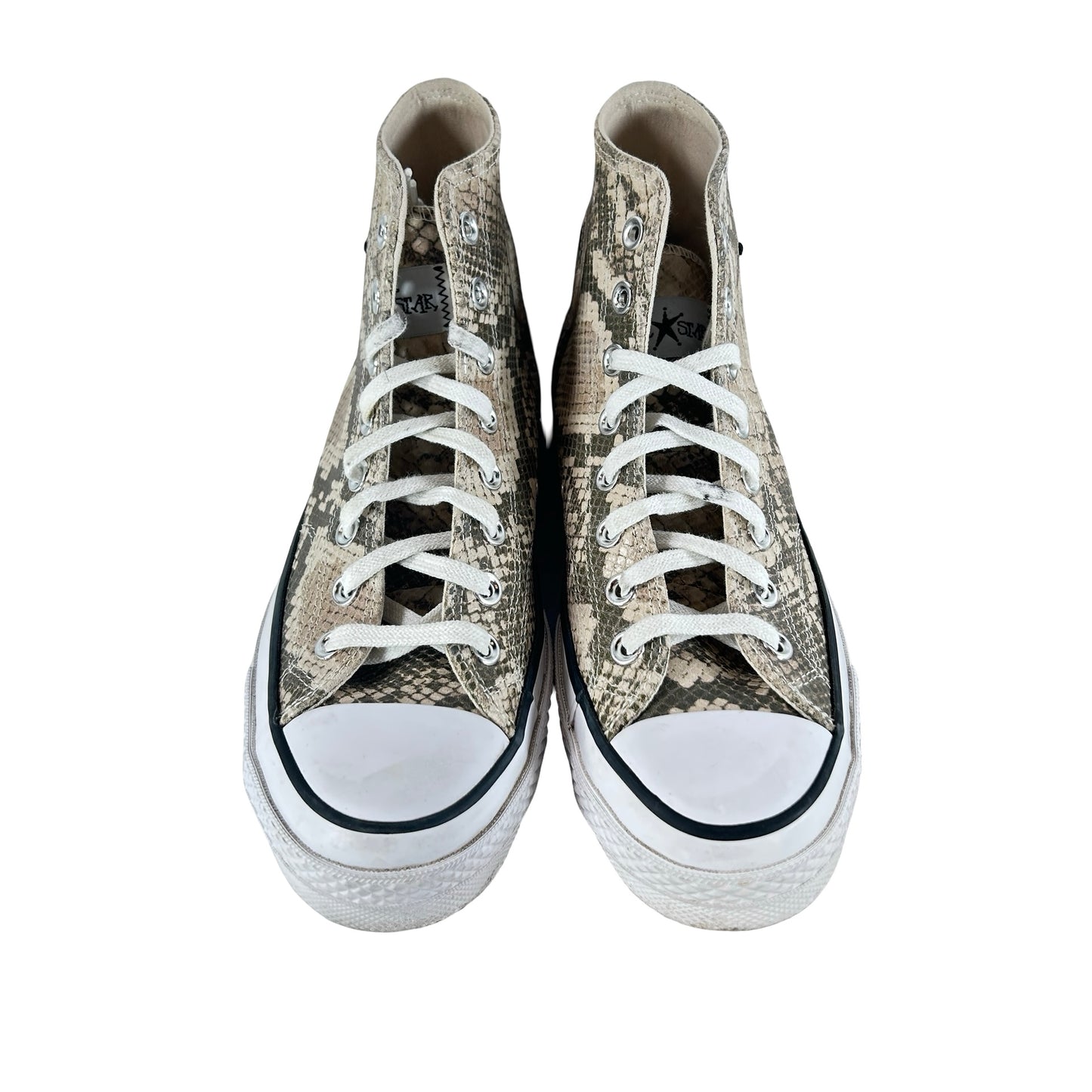 A11674C Converse Chuck Taylor All Star 70 Hi Stussy Snakeskin [USED] - 7 M (Used)