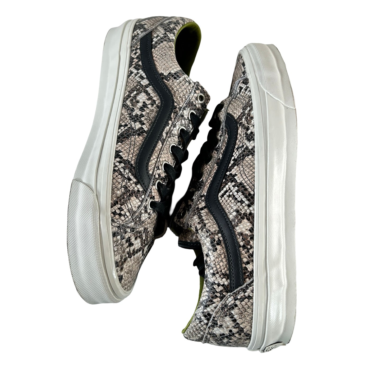 VN000EHDSLV Vans Premium Old Skool 36 Python Silver [USED] - 10.5 M (Used)