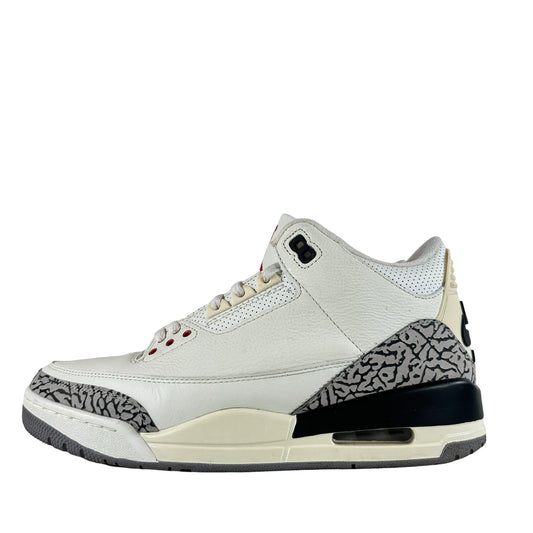 DN3707 100 Jordan 3 Retro White Cement Reimagined [USED] - 9.5 M (Used2) (No Box2)