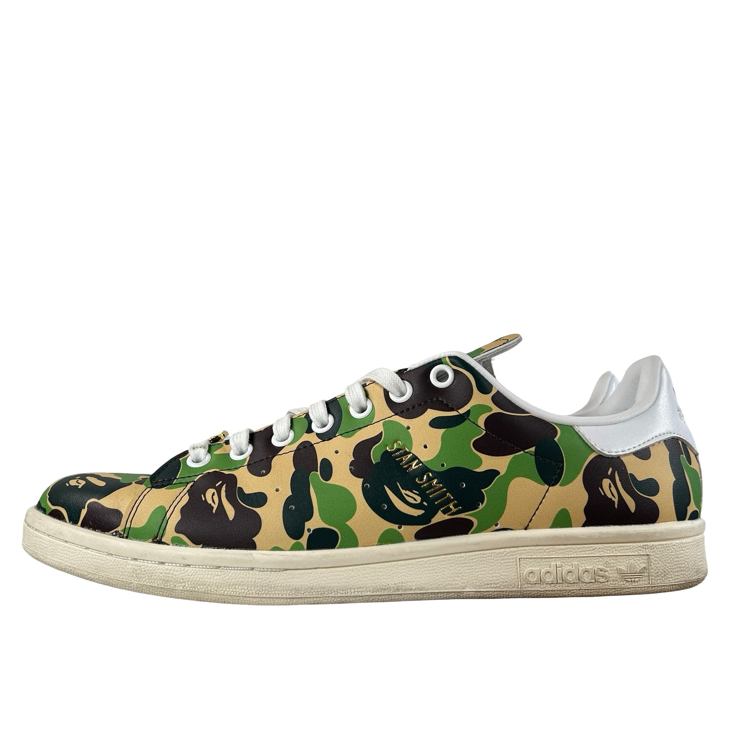 IG8949 adidas Stan Smith Bape ABC Camo [USED] - 11 M (Used)