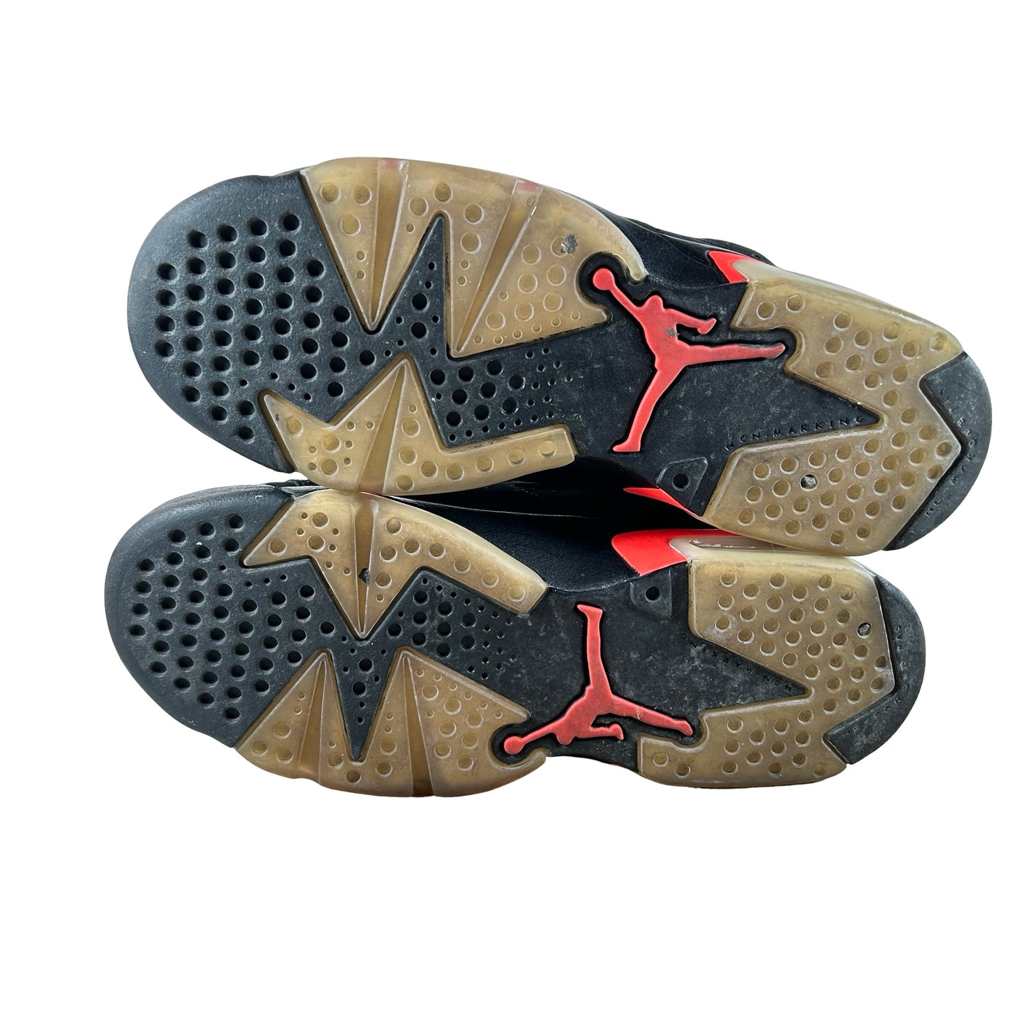 384665 060 Jordan 6 Black Infrared 2019 (GS) - 4 Y (Used) (No Box)