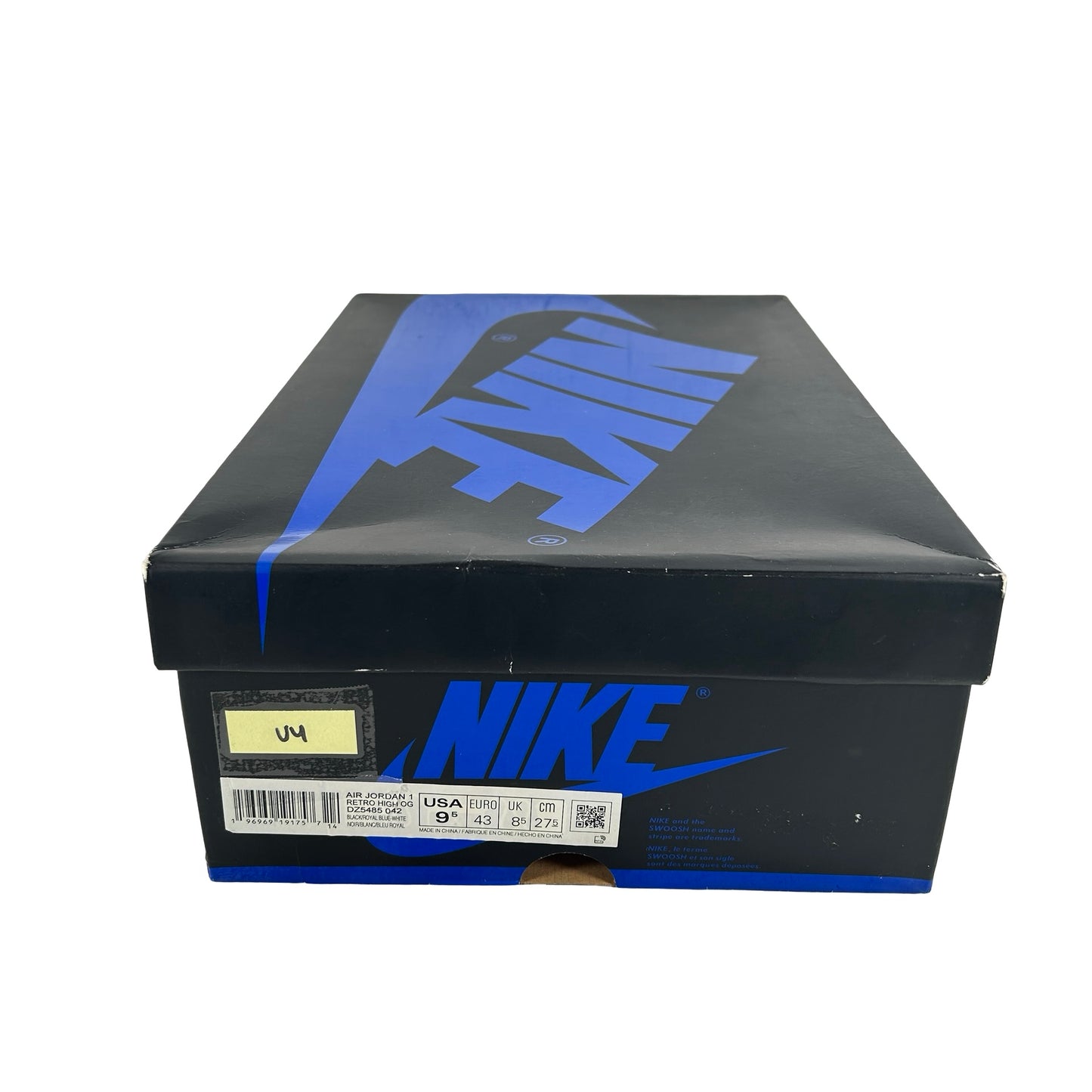 DZ5485 042 Jordan 1 Retro High OG Royal Reimagined [USED] - 9.5 M (Used4)