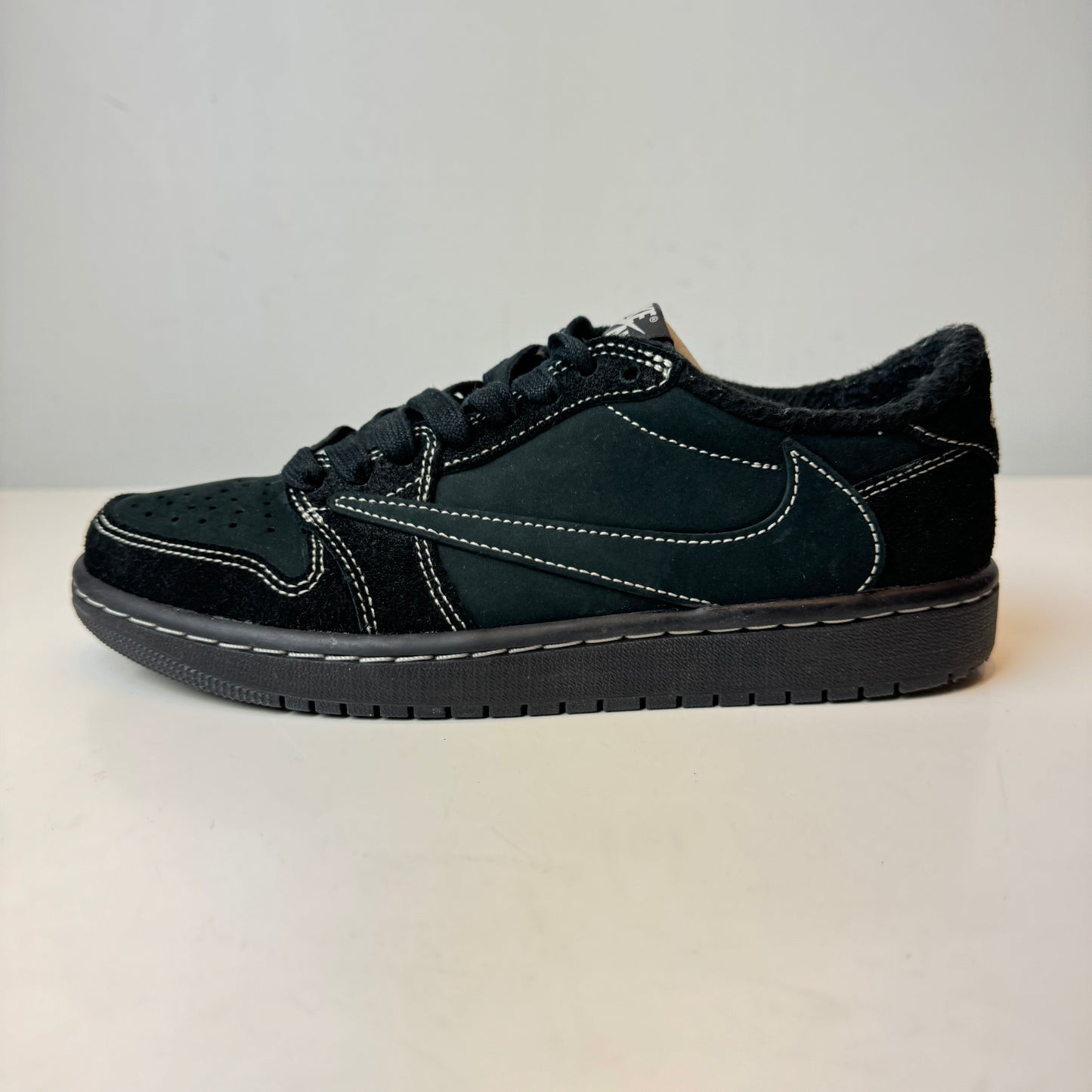DM7866 001 Jordan 1 Retro Low OG Travis Scott Black Phantom [USED] - 6 M (Used)