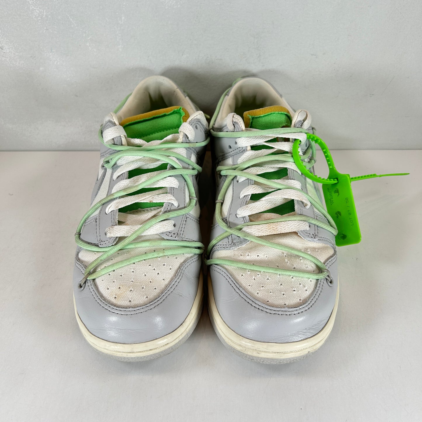 DM1602 108 Nike Dunk Low Off-White Lot 7 [USED] - 9.5 M (Used2)