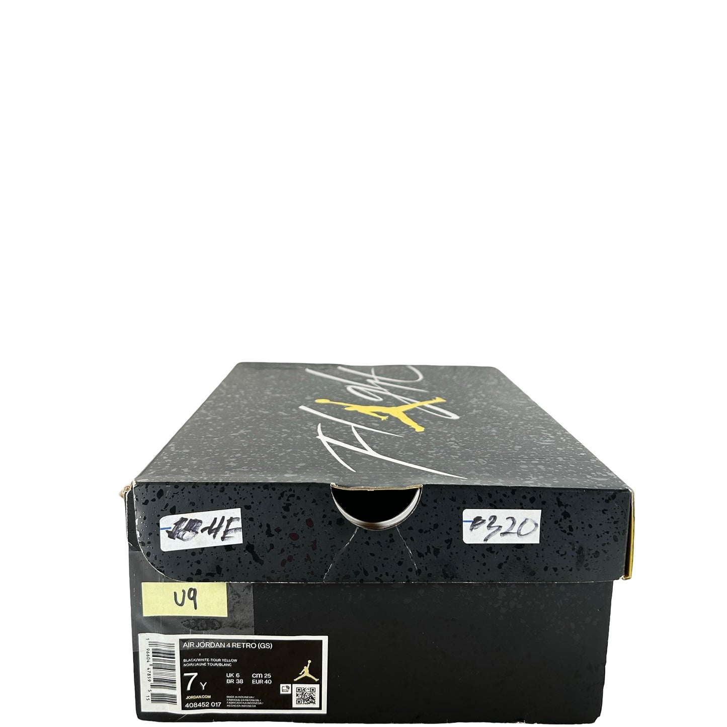 408452 017 Jordan 4 Retro Thunder (2023) (GS) - 7 Y (Used9)