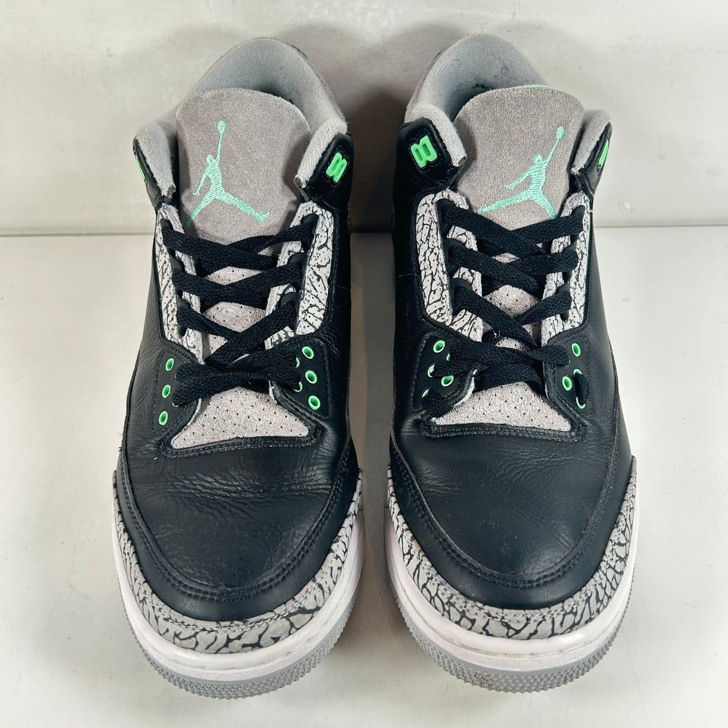 CT8532 031 Jordan 3 Retro Green Glow [USED] - 10.5 M (Used)