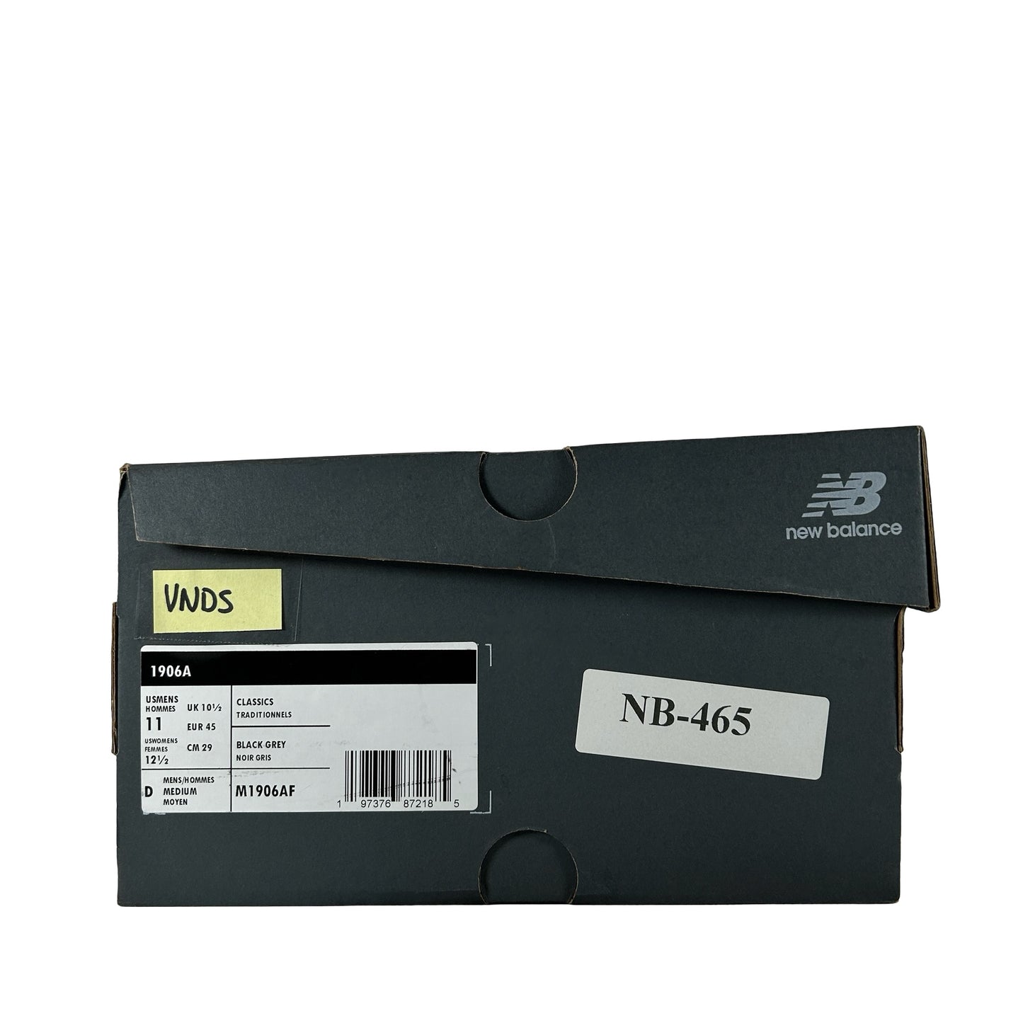 M1906AF New Balance 1906A Black [USED] - 11 M (VNDS)