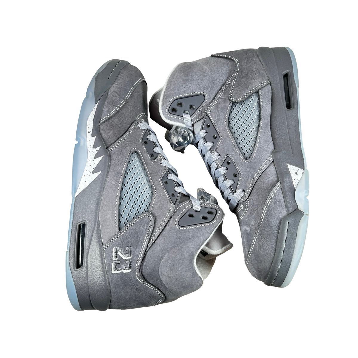 DD0587 002 Jordan 5 Retro Wolf Grey (2026) [USED] - 8 M (Used6)