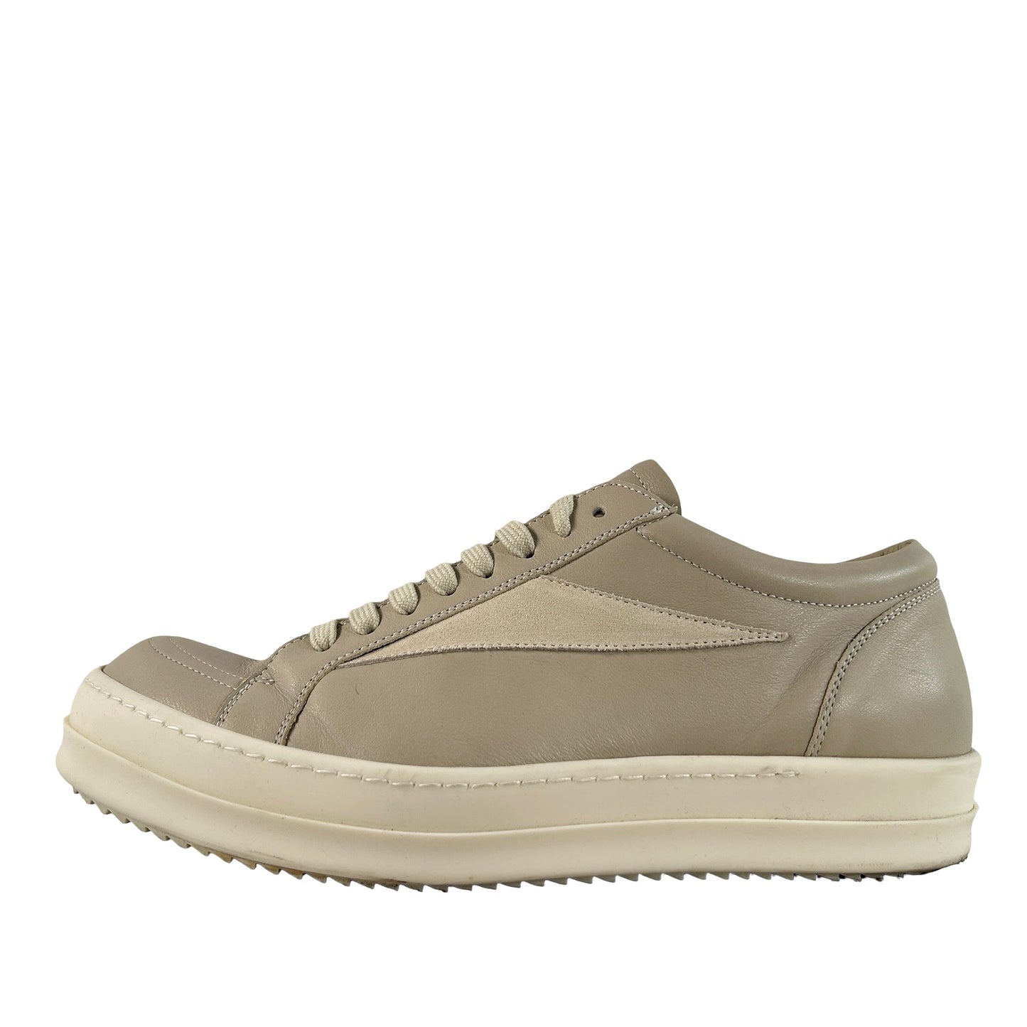 RU01F2897 LCOLVS 13811 Rick Owens Vintage Low Sand Milk [USED] - 42 EU / US 9 M (Used)