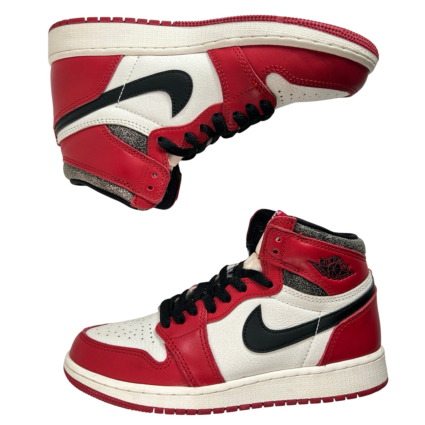 FD1437 612 Jordan 1 Retro High OG Chicago Lost and Found (GS) [USED] - 4.5 Y (Used2)