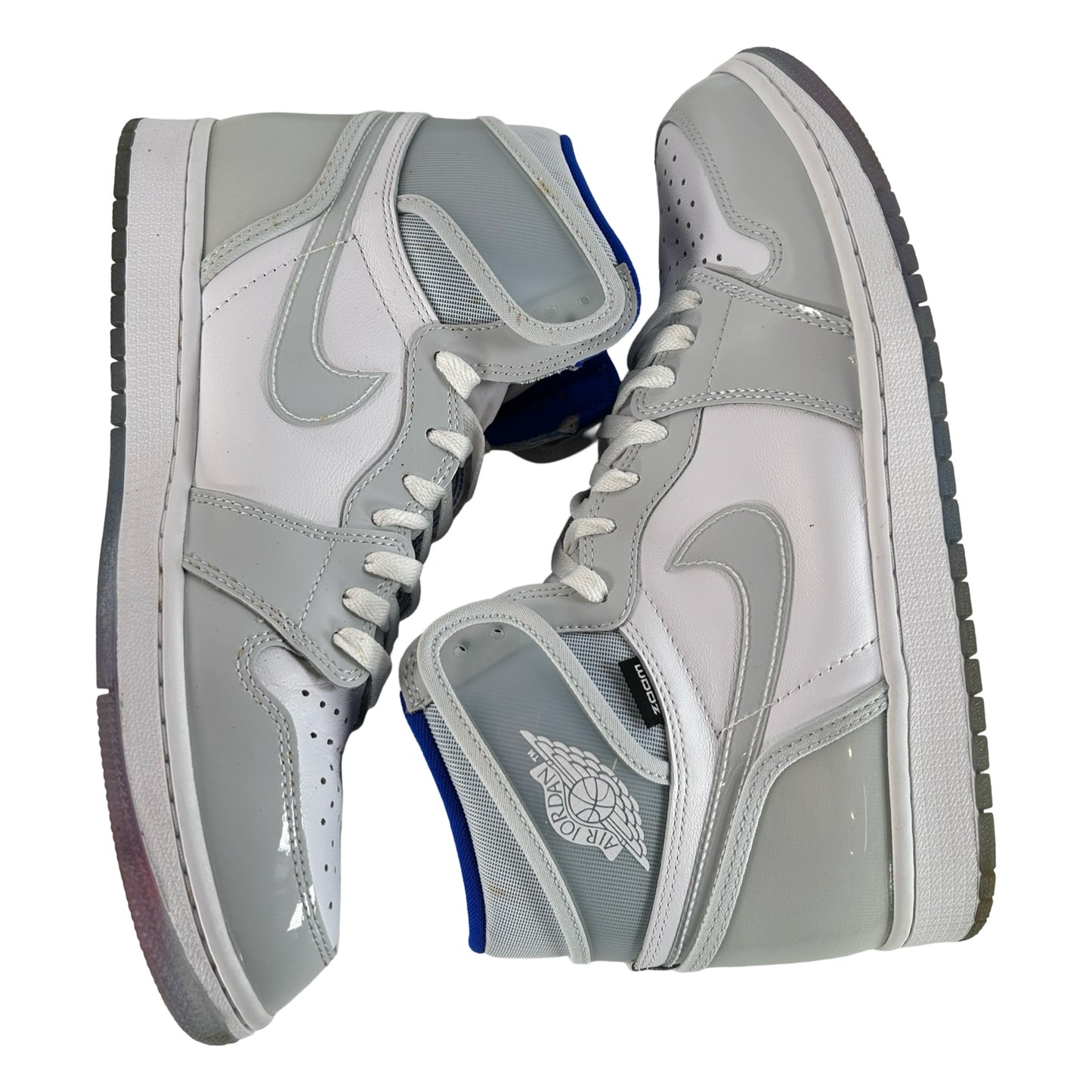 CK6637 104 Jordan 1 Retro High Zoom White Racer Blue [USED] - 11.5 M (Used) (No Box)