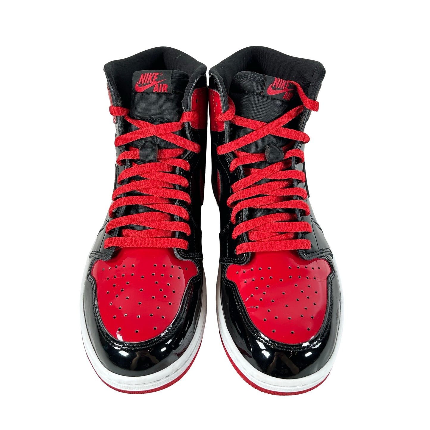 555088 063 Jordan 1 Retro High OG Patent Bred [USED] - 11.5 M (Used3)