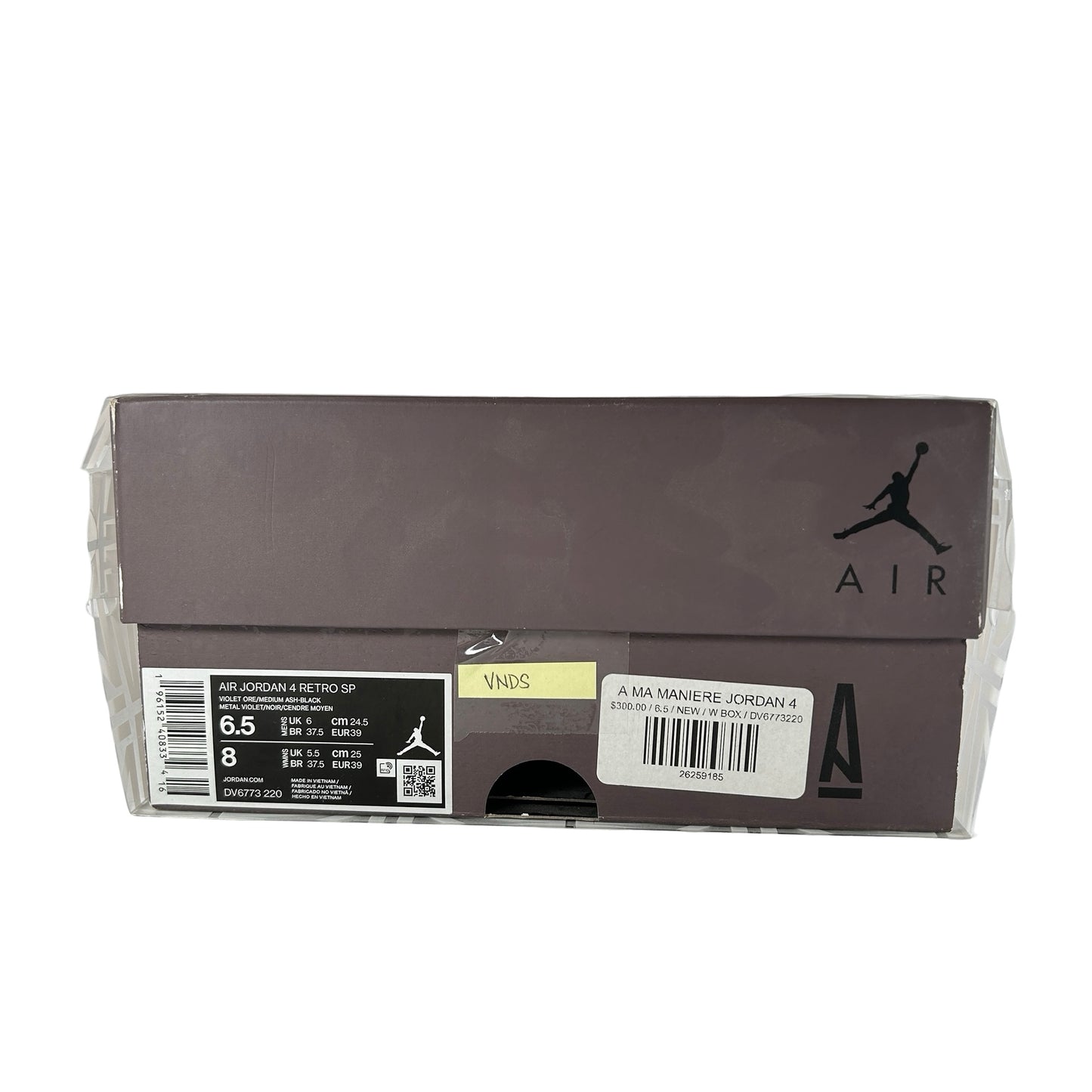 DV6773 220 Jordan 4 Retro SP A Ma Maniére Violet Ore [USED] - 6.5 M (VNDS)
