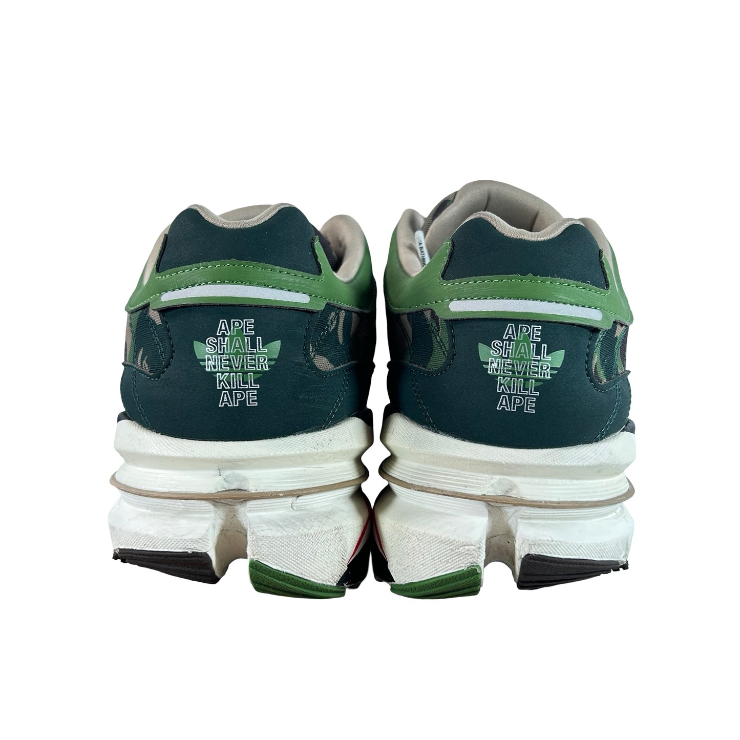KJ8850 adidas Adistar HRMY BAPE Green Camo [USED] - 10 M (Used)